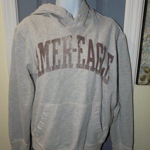 American Eagle Outfitters Gray Hooded Sweatshirt